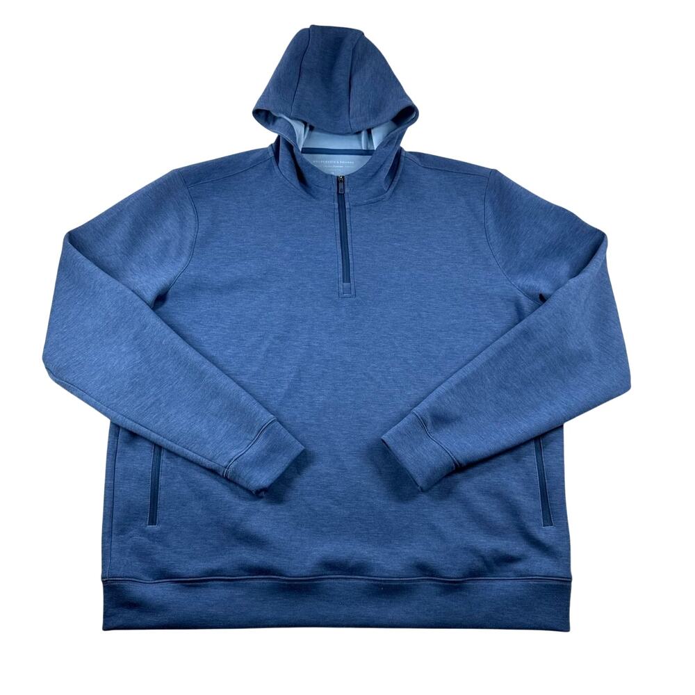 Holderness & Bourne The Tilley Pullover Mens XL Tailored Quarter Zip Dry Luxe